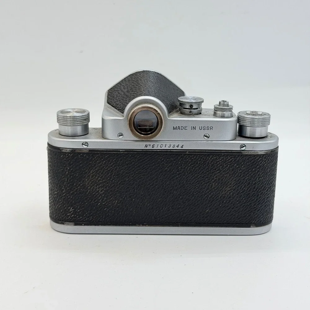Zenit-S Zenith-C Vintage 35mm SLR Film Camera Body USSR Silver Black 61013844